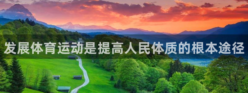 vsport体育官方正版app娱乐平台：发展体育运动